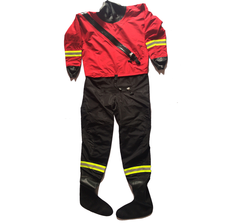 Dry water rescue suit